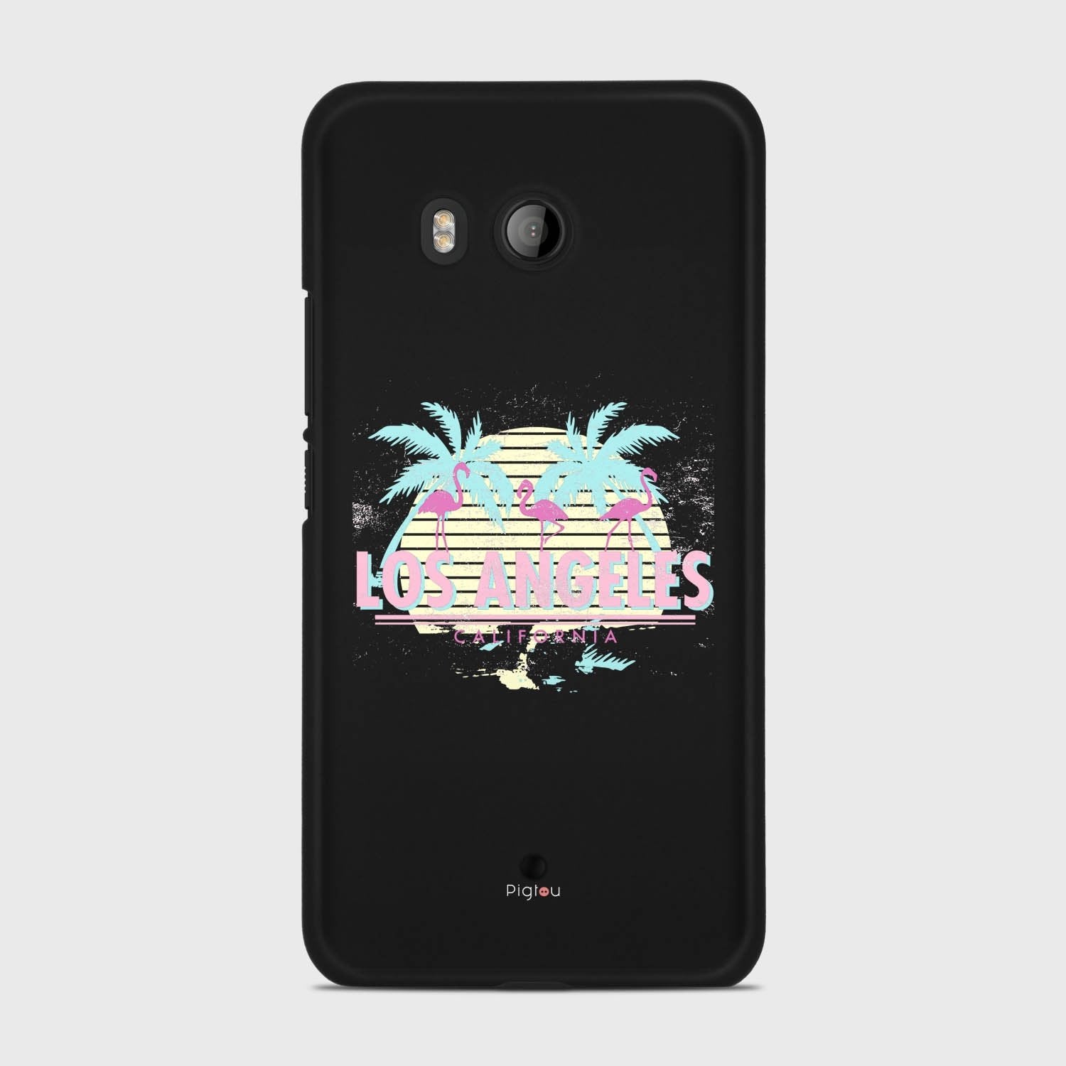 LOS ANGELES HTC U11 case - thin fit matte black (D110)