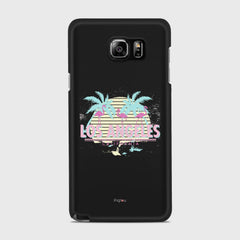 LOS ANGELES Samsung Galaxy Note 5 case - thin fit matte black (D110)
