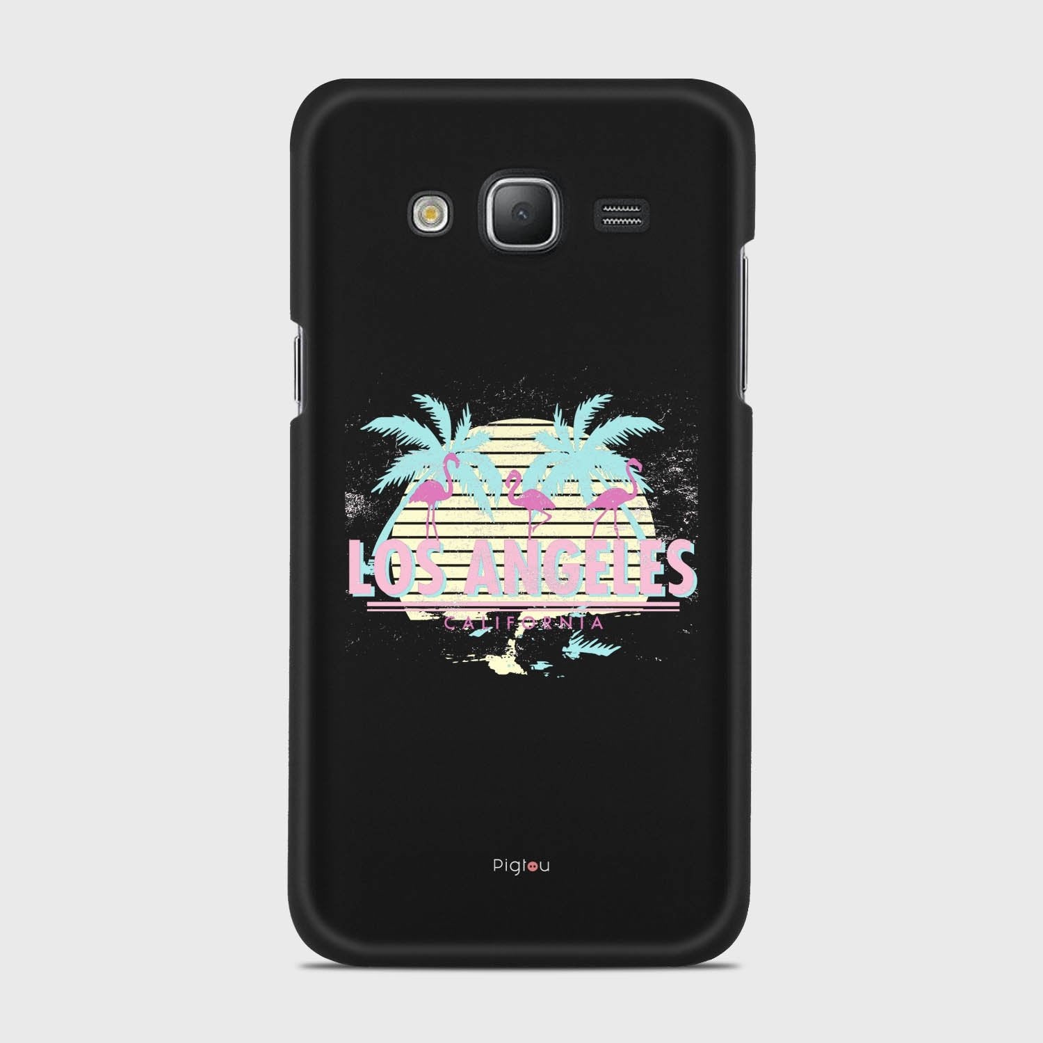 LOS ANGELES Samsung Galaxy J5 (2015) case - thin fit matte black (D110)