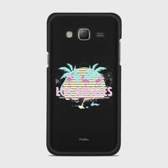 LOS ANGELES Samsung Galaxy J5 (2015) case - thin fit matte black (D110)