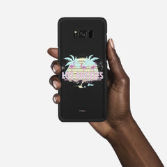 LOS ANGELES Samsung Galaxy S8 case - thin fit matte black (D110)