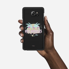 LOS ANGELES Samsung Galaxy Note 5 case - thin fit matte black (D110)