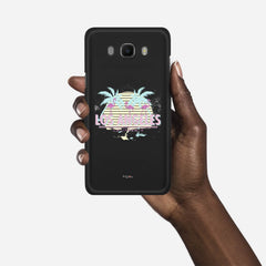 LOS ANGELES Samsung Galaxy J7 (2016) case - thin fit matte black (D110)