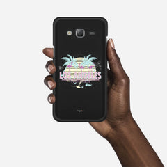 LOS ANGELES Samsung Galaxy J5 (2015) case - thin fit matte black (D110)