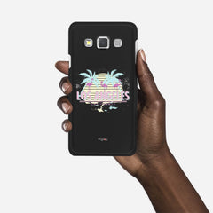 LOS ANGELES Samsung Galaxy A3 (2015) case - thin fit matte black (D110)