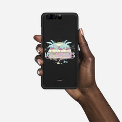 LOS ANGELES Huawei P10 case - thin fit matte black (D110)