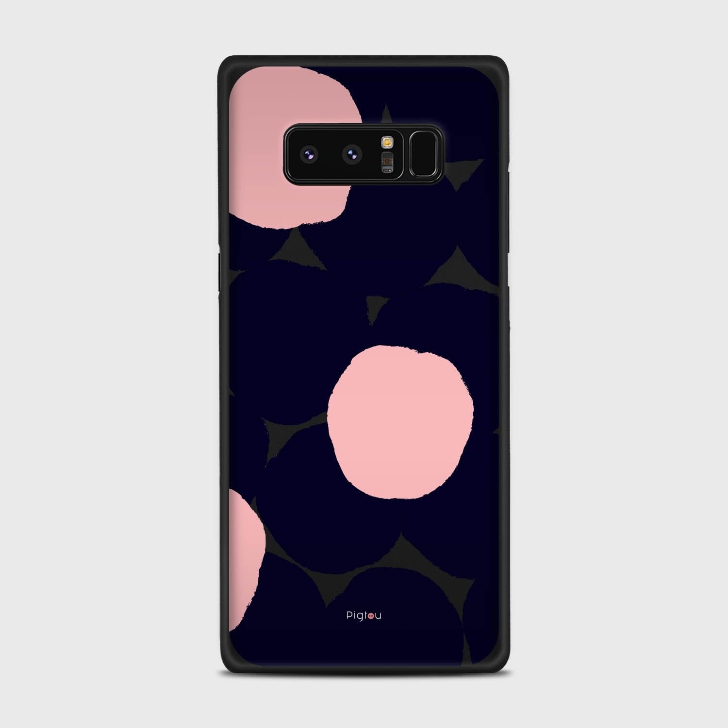 COLOURS OF LIFE Samsung Galaxy Note 8 case - thin fit matte black (D112)
