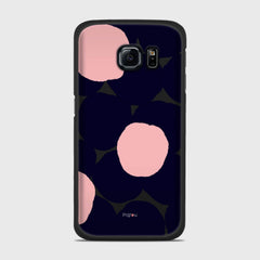 COLOURS OF LIFE Samsung Galaxy S6 Edge case - thin fit matte black (D112)