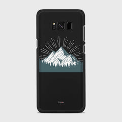 EVEREST Samsung Galaxy S8 Plus case - thin fit matte black (D113)