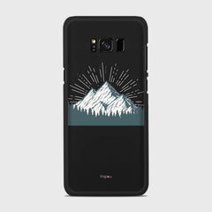 EVEREST Samsung Galaxy S8 case - thin fit matte black (D113)