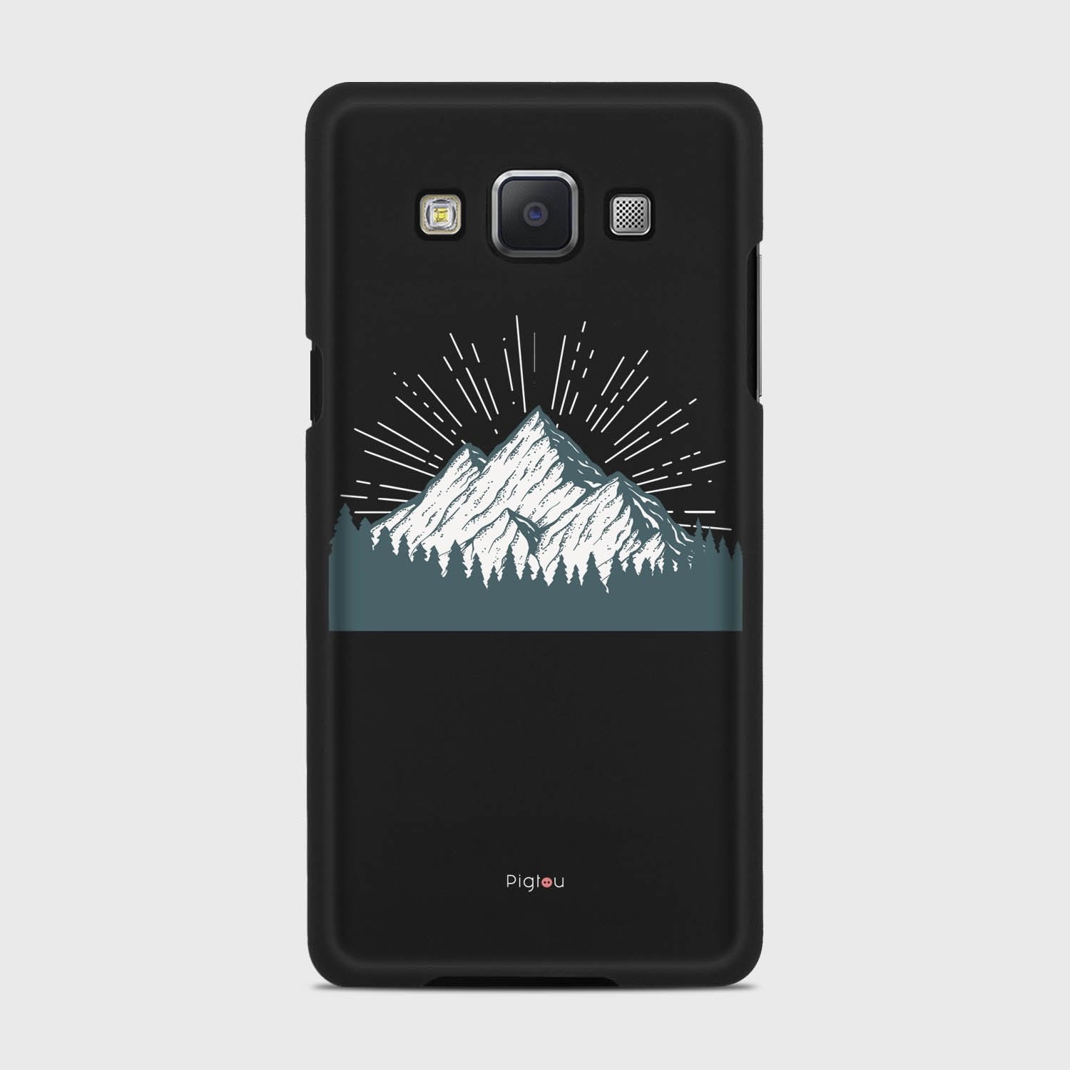 EVEREST Samsung Galaxy A5 (2015) case - thin fit matte black (D113)