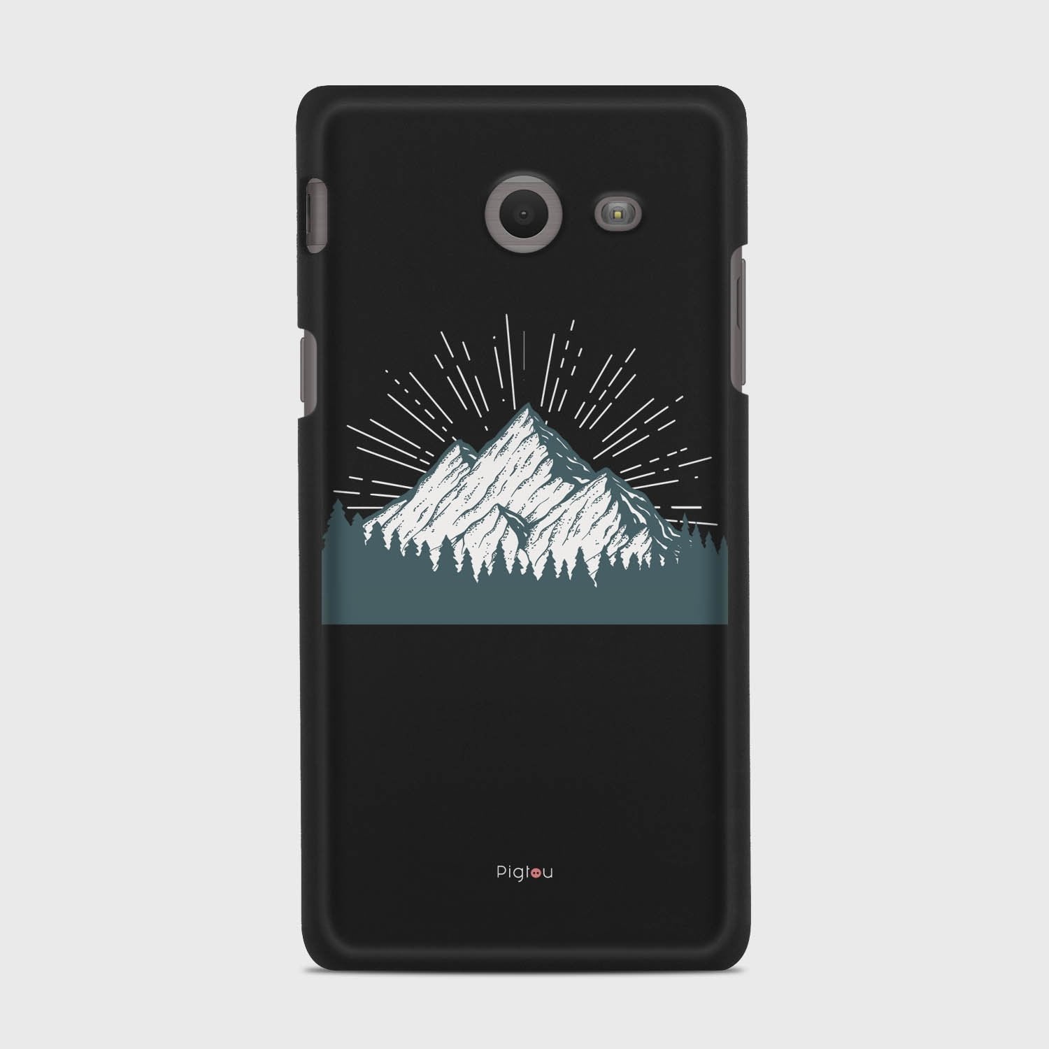 EVEREST Samsung Galaxy J5 (2017) Verizon case - thin fit matte black (D113)
