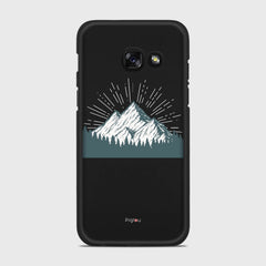 EVEREST Samsung Galaxy A3 (2017) case - thin fit matte black (D113)