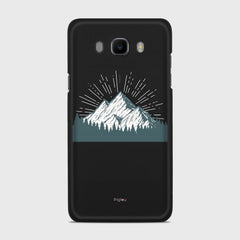 EVEREST Samsung Galaxy J7 (2016) case - thin fit matte black (D113)