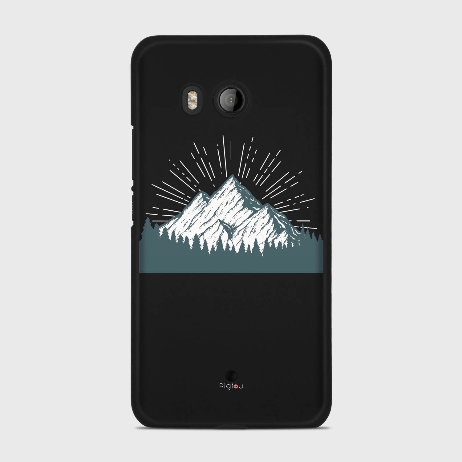EVEREST HTC U11 case - thin fit matte black (D113)