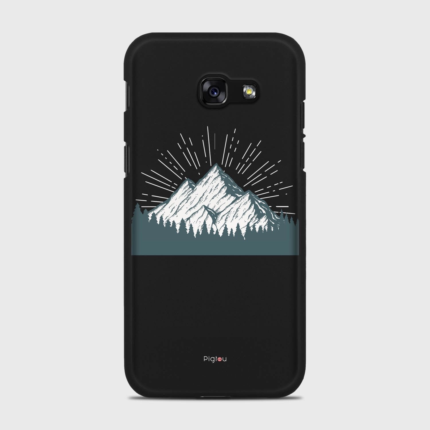 EVEREST Samsung Galaxy A5 (2017) case - thin fit matte black (D113)