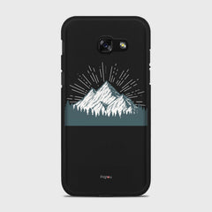 EVEREST Samsung Galaxy A5 (2017) case - thin fit matte black (D113)