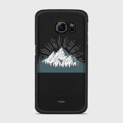 EVEREST Samsung Galaxy S6 Edge case - thin fit matte black (D113)