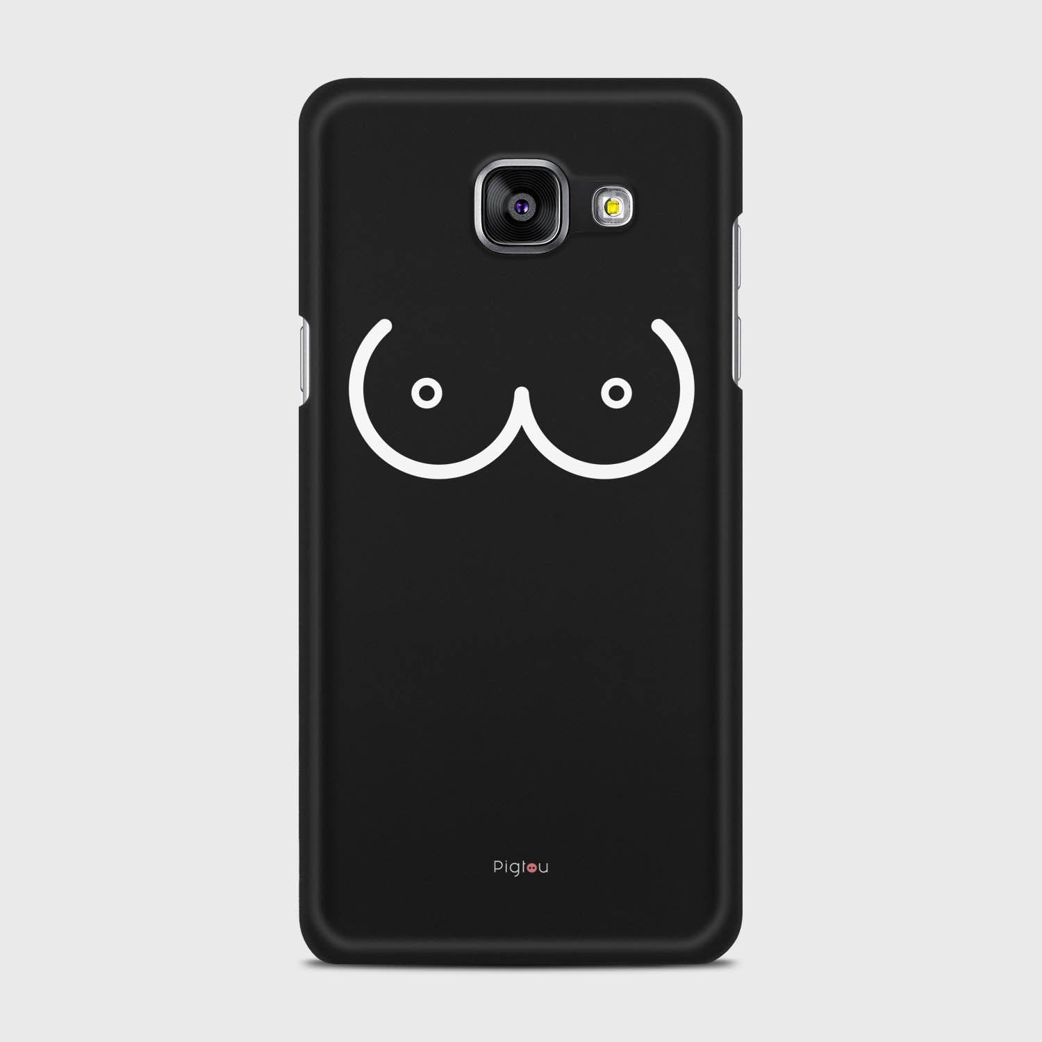 BOOBS Samsung Galaxy A5 (2016) case - thin fit matte black (D114)
