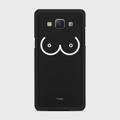 BOOBS Samsung Galaxy A5 (2015) case - thin fit matte black (D114)