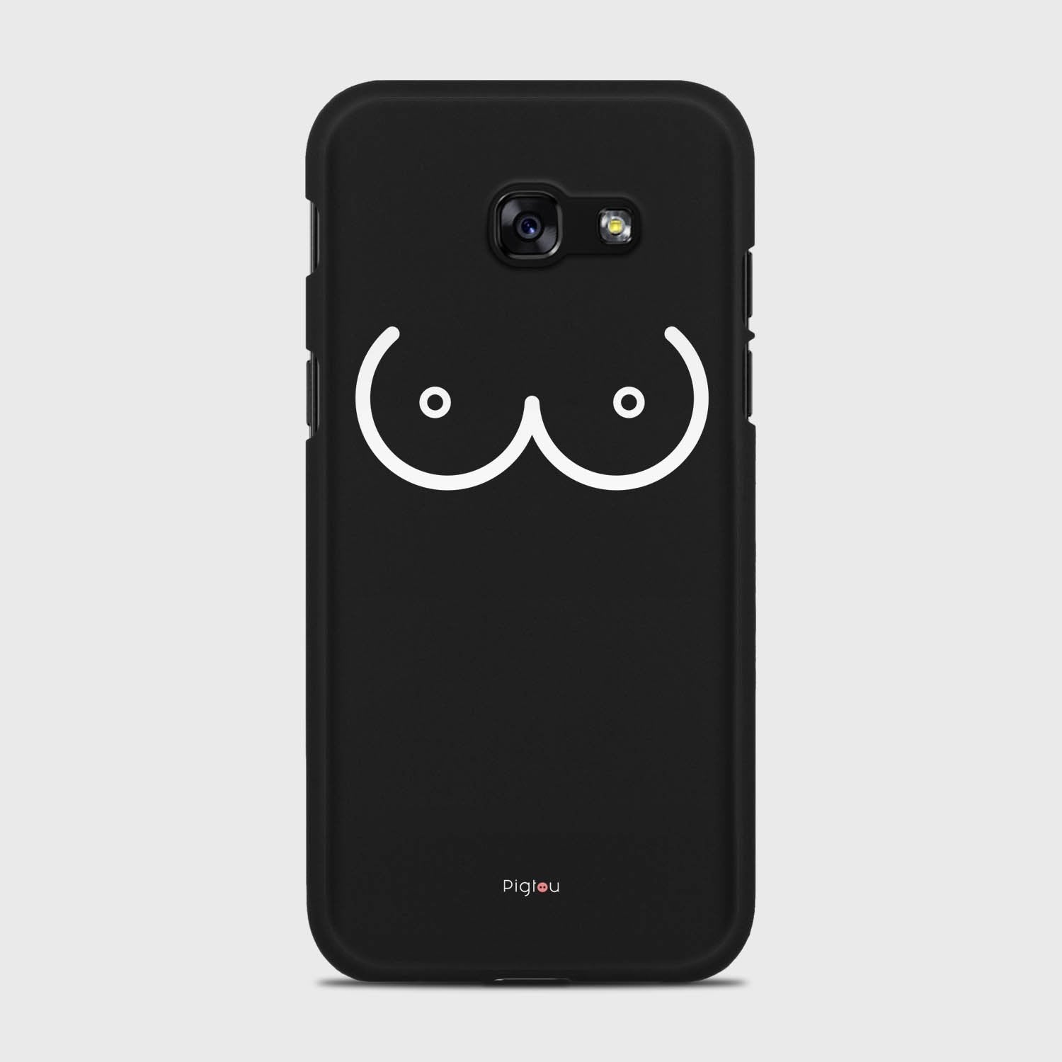 BOOBS Samsung Galaxy A5 (2017) case - thin fit matte black (D114)