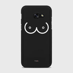 BOOBS Samsung Galaxy A5 (2017) case - thin fit matte black (D114)