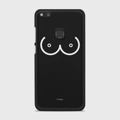 BOOBS Huawei P10 Lite case - thin fit matte black (D114)