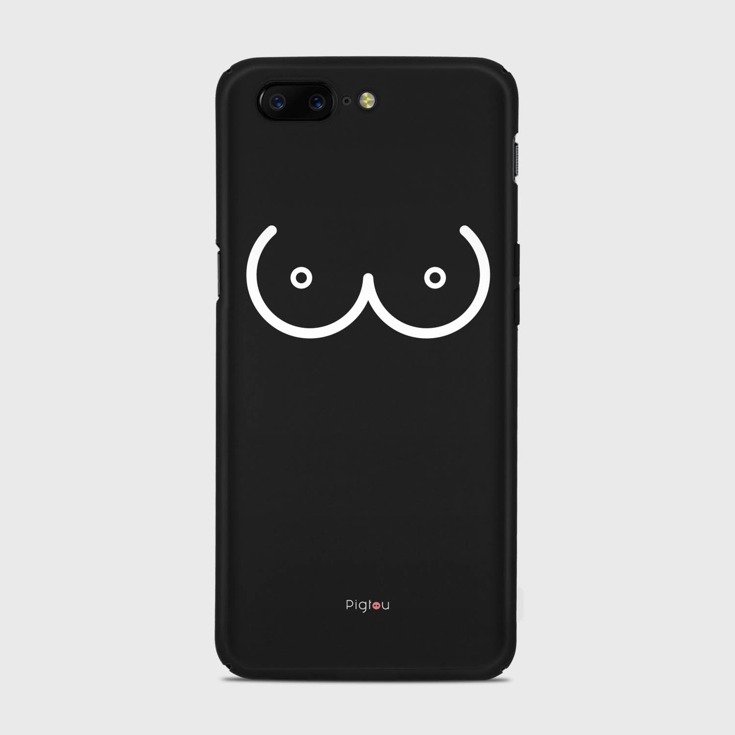 BOOBS Samsung Galaxy A3 (2015) case - thin fit matte black (D114)