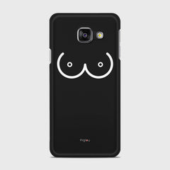 BOOBS Samsung Galaxy A3 (2016) case - thin fit matte black (D114)