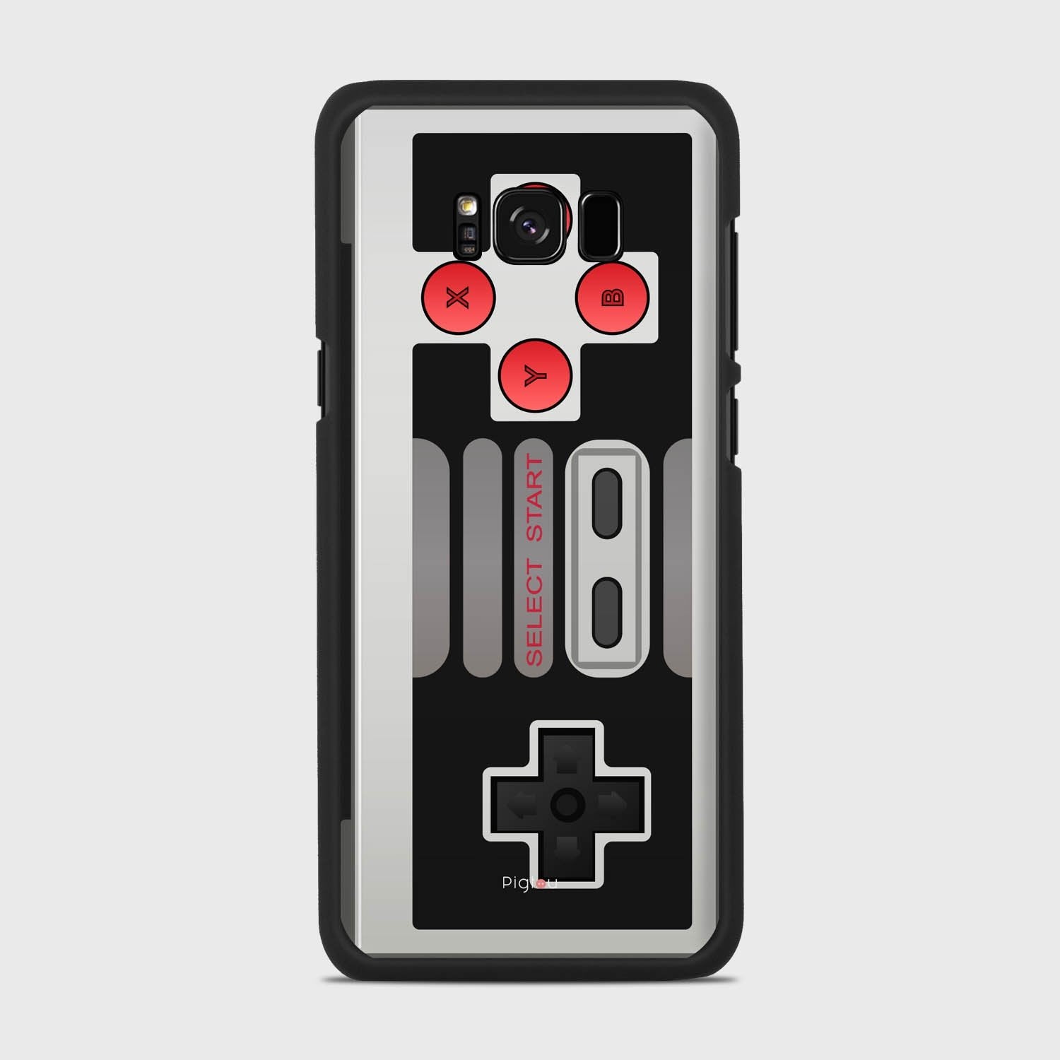 GAME JOYSTICK Samsung Galaxy S8 case - thin fit matte black (D115)