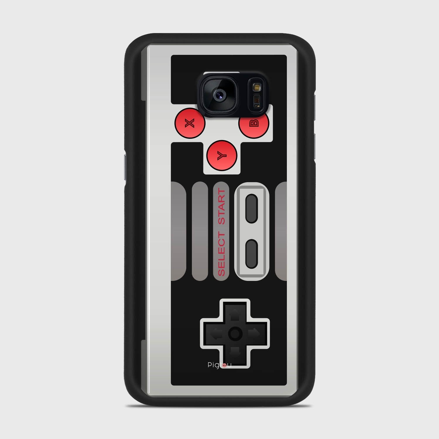 GAME JOYSTICK Samsung Galaxy S7 case - thin fit matte black (D115)