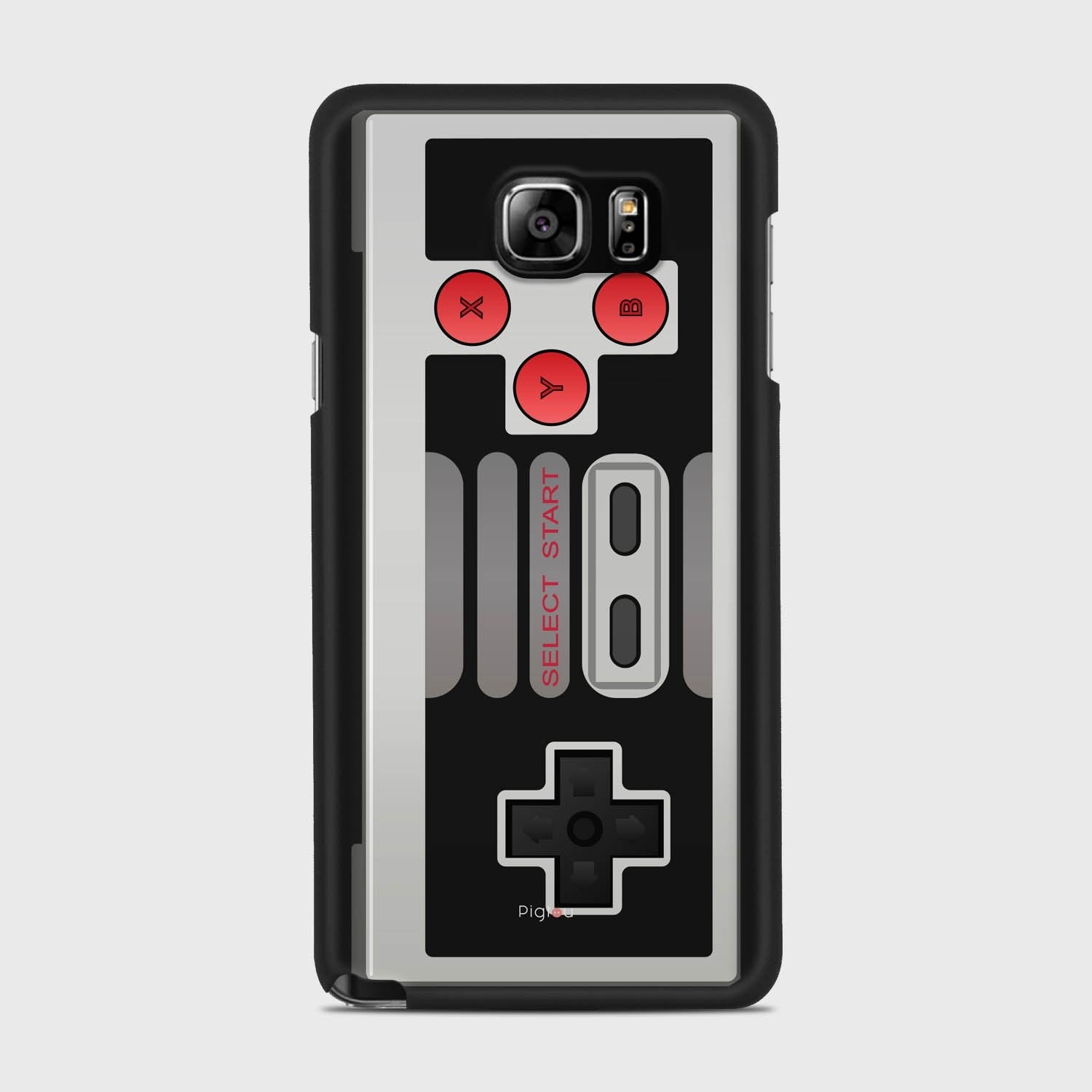 GAME JOYSTICK Samsung Galaxy Note 5 case - thin fit matte black (D115)