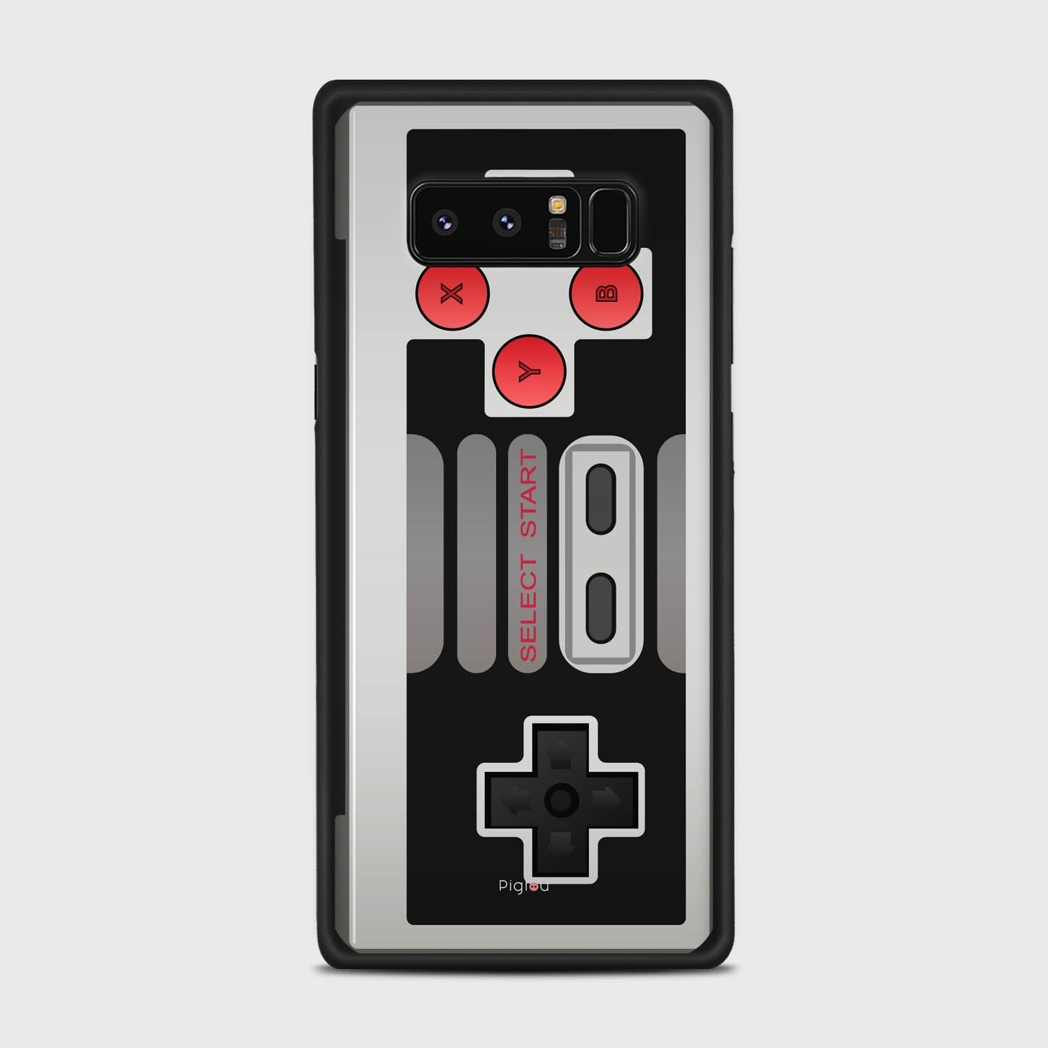 GAME JOYSTICK Samsung Galaxy Note 8 case - thin fit matte black (D115)