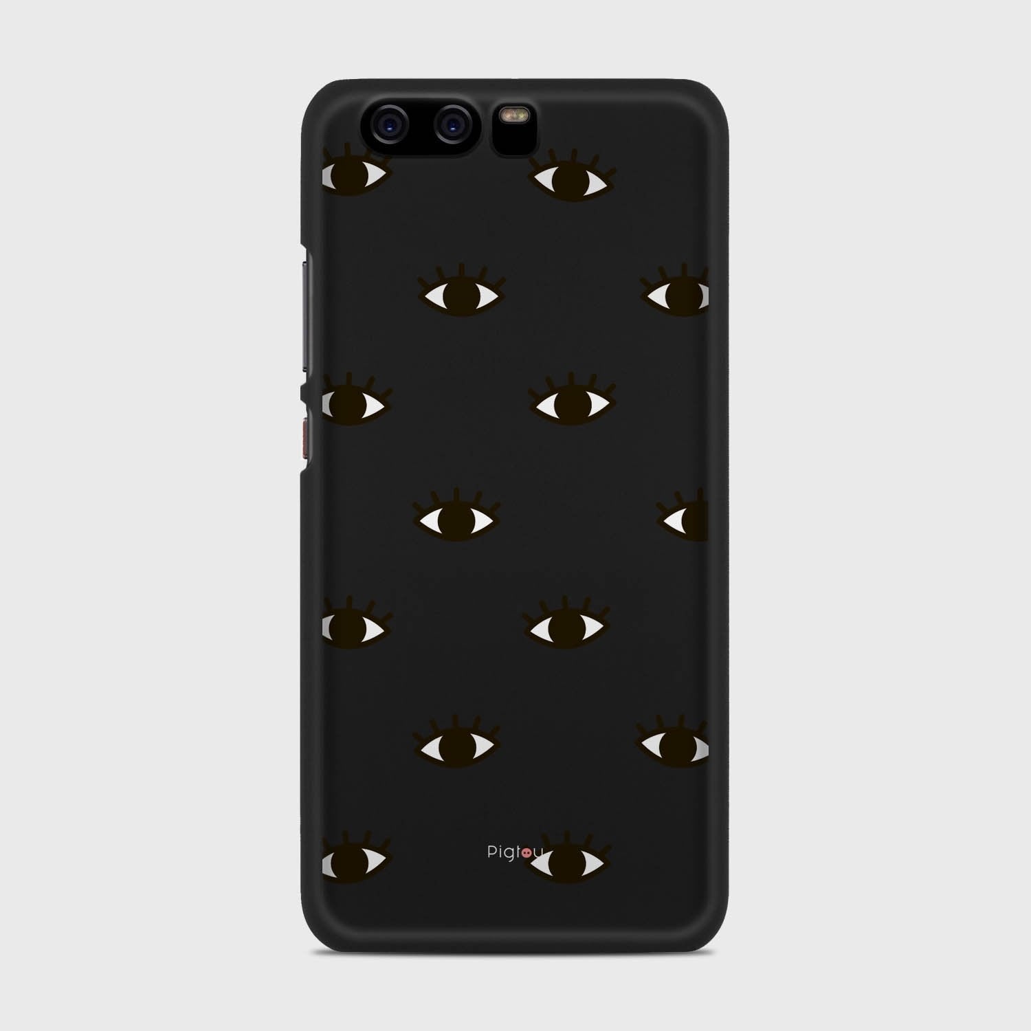 EYES Huawei P10 case - thin fit matte black (D116)