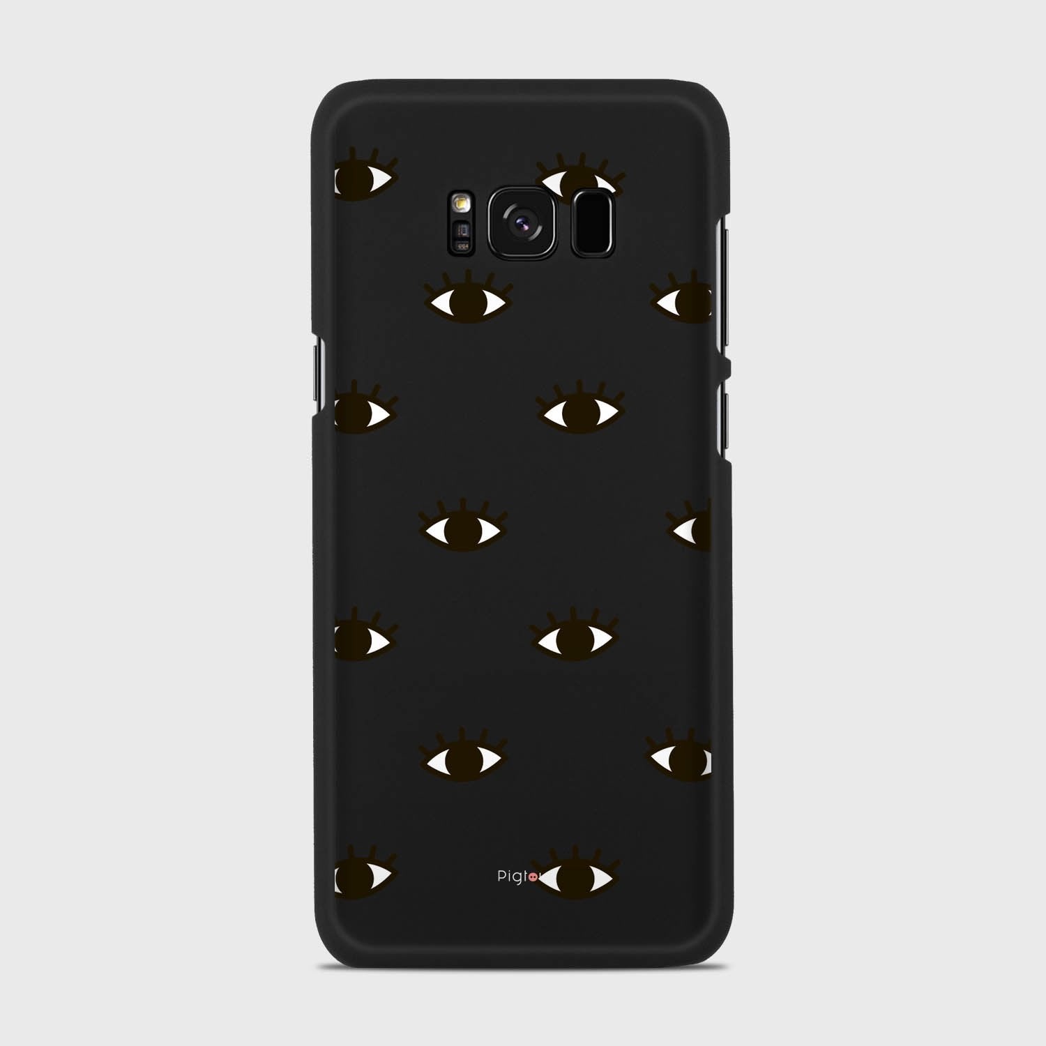 EYES Samsung Galaxy S8 Plus case - thin fit matte black (D116)