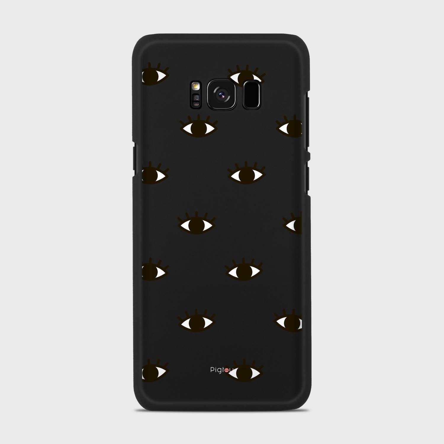 EYES Samsung Galaxy S8 case - thin fit matte black (D116)