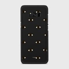 EYES Samsung Galaxy S8 case - thin fit matte black (D116)