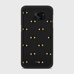 EYES Samsung Galaxy S7 Edge case - thin fit matte black (D116)