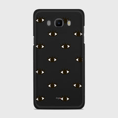 EYES Samsung Galaxy J7 (2016) case - thin fit matte black (D116)