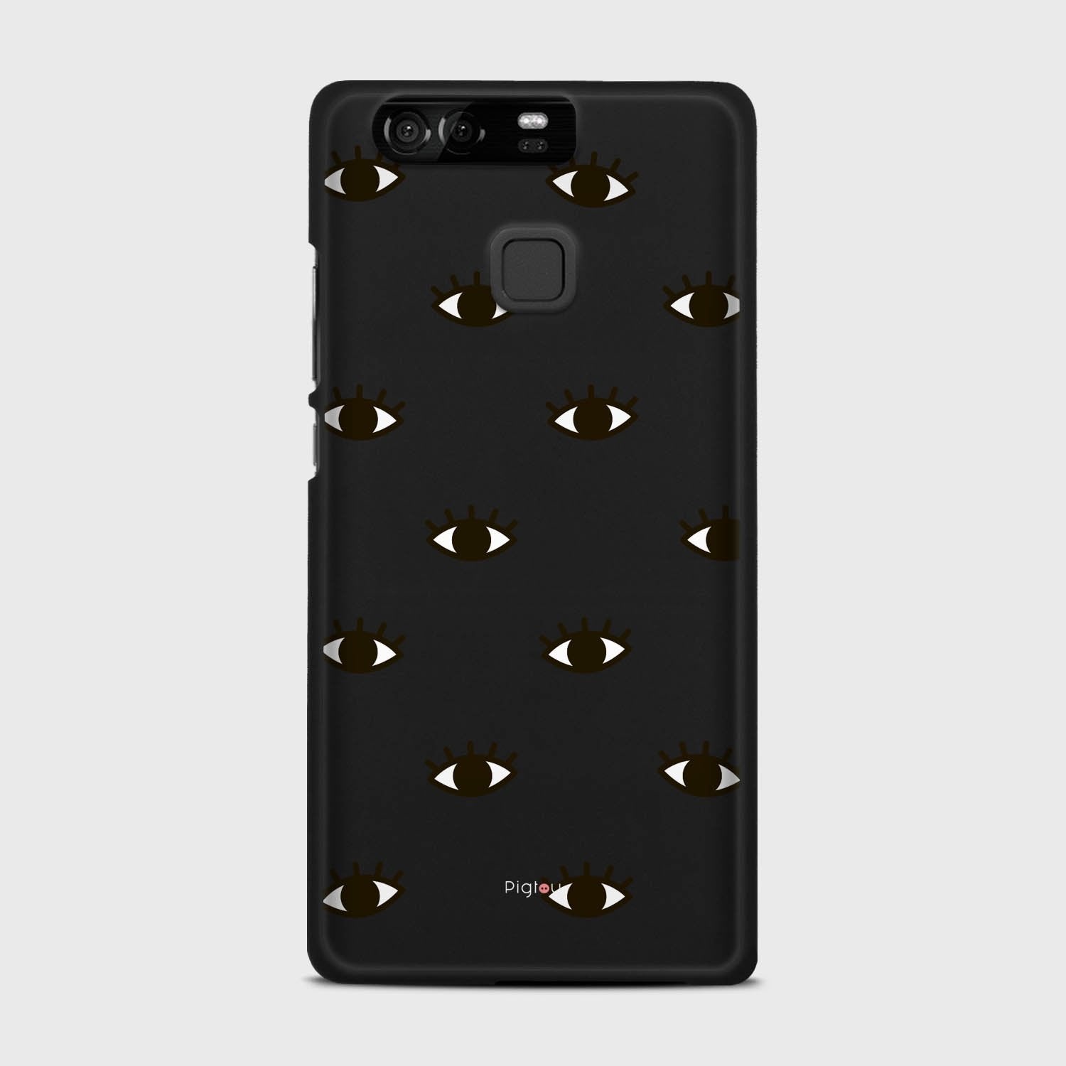 EYES Huawei P9 case - thin fit matte black (D116)