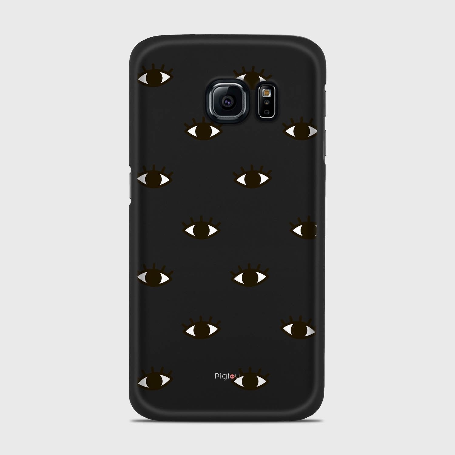 EYES Samsung Galaxy S6 Edge case - thin fit matte black (D116)