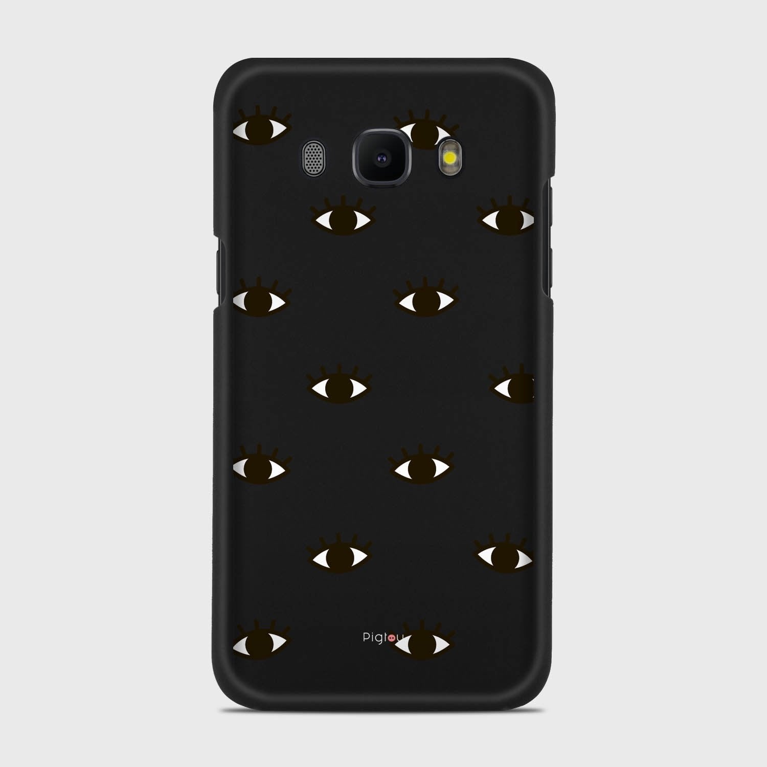 EYES Samsung Galaxy J5 (2016) case - thin fit matte black (D116)