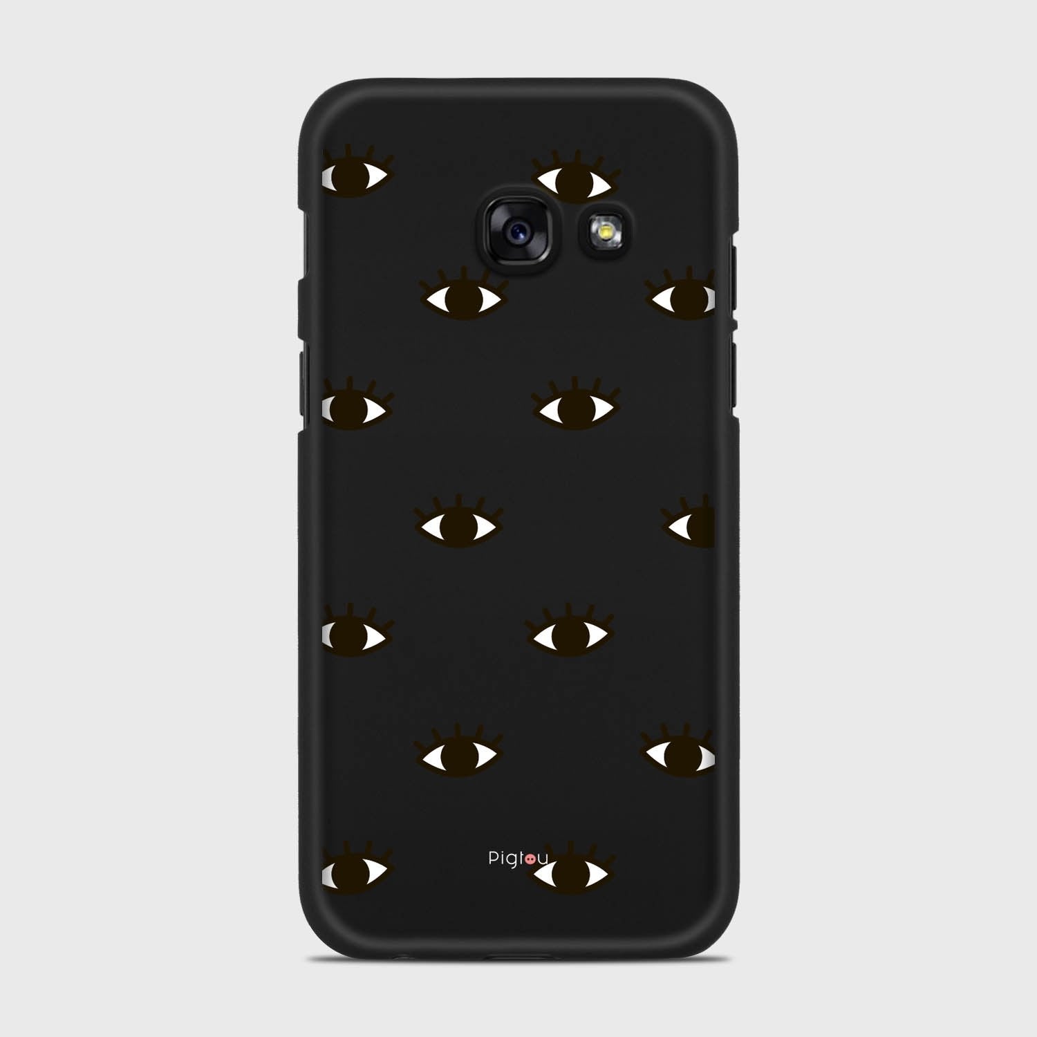 EYES Samsung Galaxy A3 (2017) case - thin fit matte black (D116)