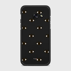 EYES Samsung Galaxy A3 (2017) case - thin fit matte black (D116)