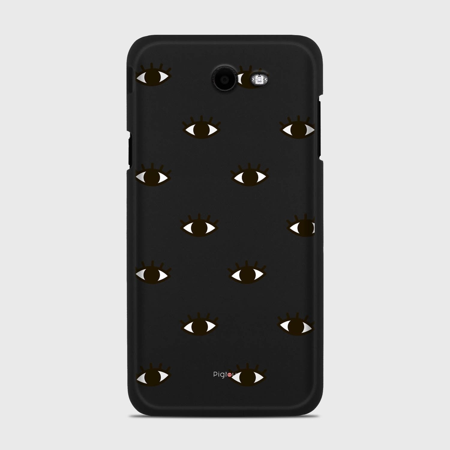 EYES Samsung Galaxy J7 (2017) Verizon case - thin fit matte black (D116)