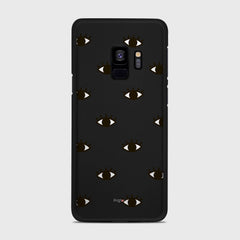 EYES Samsung Galaxy S9 case - thin fit matte black (D116)
