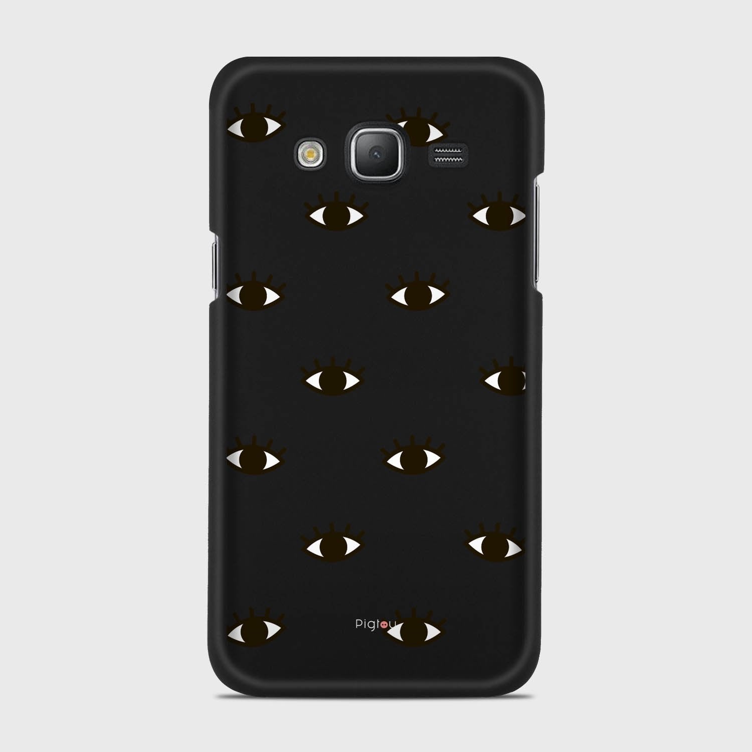 EYES Samsung Galaxy J5 (2015) case - thin fit matte black (D116)