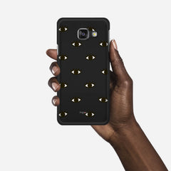 EYES Samsung Galaxy A3 (2016) case - thin fit matte black (D116)