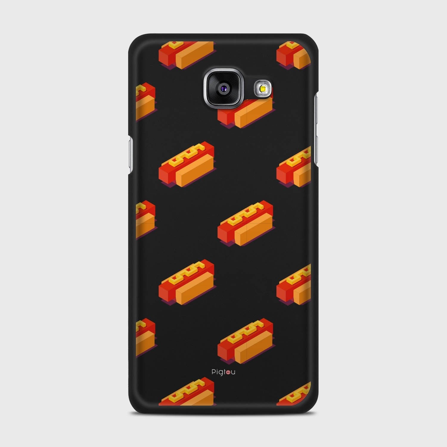 HOT DOGS Samsung Galaxy A5 (2016) case - thin fit matte black (D117)