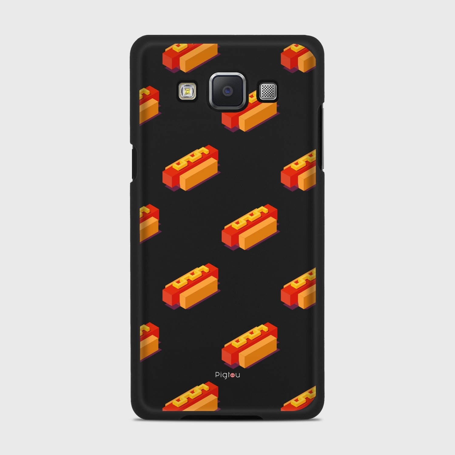 HOT DOGS Samsung Galaxy A5 (2015) case - thin fit matte black (D117)